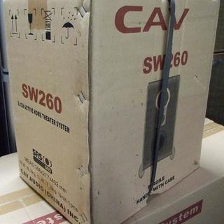 《値下げ》新品未開封CAV ホームシアターシステムSW260 D...