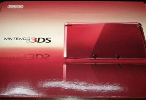 ニンテンドー3DS（レッド）を6000円で：成立しました。