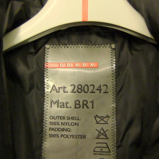 プラダ PRADA SPORTS ナイロンブルゾン/ブラック