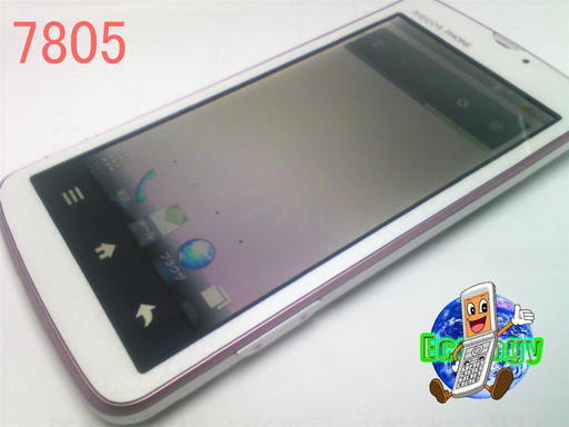 【終了】♪au　シャープ　 AQUOS PHONE　IS13SH ピンク　Cランク　中古品♪