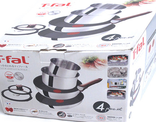 T-fal(ティファール）IHステンレス セレクト9点セット L93092