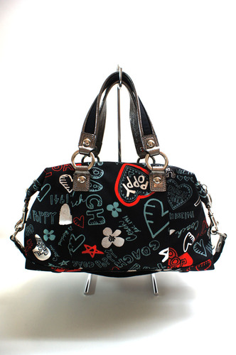 COACH(コーチ)16200 ポピー グラフィティ ラクシーサッチェル ハンドバッグ 未使用品