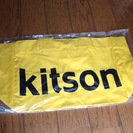 kitson キットソン　エコバッグ新品（イエロー）チャリティフリマ☆