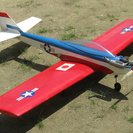 バルサ.キット.フイルム張りの中古　ラジコン模型飛行機