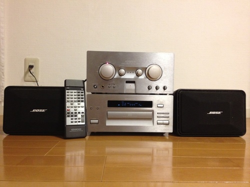 【終了】Kenwood 高級CDプレーヤー＋アンプ および サラウンドサウンドシステム 格安
