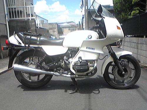 BMW R100RS モノサス 白