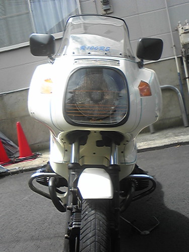 BMW R100RS モノサス 白