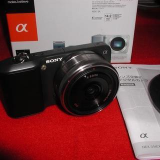 ☆きれい☆14.2Mp【SONY】高品位一眼レフ/NEX-3A・f16mm