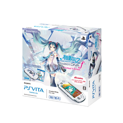 【終了】ゲーム新品未開封　限定品 PlayStation Vita 本体同梱版 初音ミク Limited Edition 3G/Wi-Fiモデル