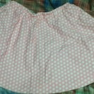 ピンクドットスカート