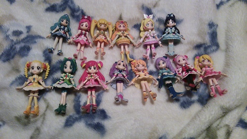 プリキュアシリーズキュアドール14体