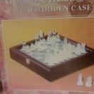 チェスセット木製ボックス付き