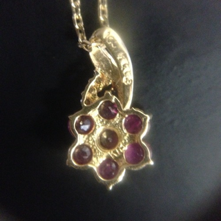 ✾K18 フラワー ネックレス✾