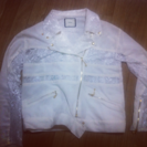 新品  jouetie 白いジャケット 2013春の新作