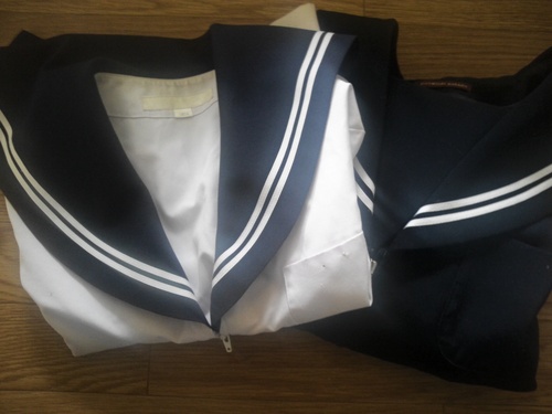中学のセーラー服