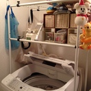 【売ります】シンプルな洗濯機ラック