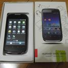 HUAWEI ファーウェイ  IDEOS_U8650 ブラック 中古美品
