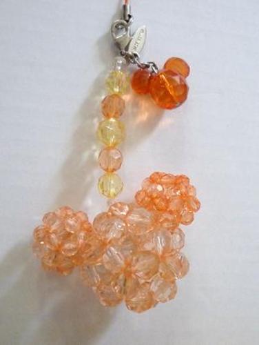 ディズニーランドビーズミッキーストラップオレンジ なっちゃん その他の携帯アクセサリーの中古あげます 譲ります ジモティーで不用品の処分