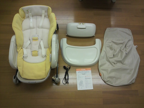 【終了】【値下げしました】電動ゆりかご　ロアンジュ　オートスイング　RU-650