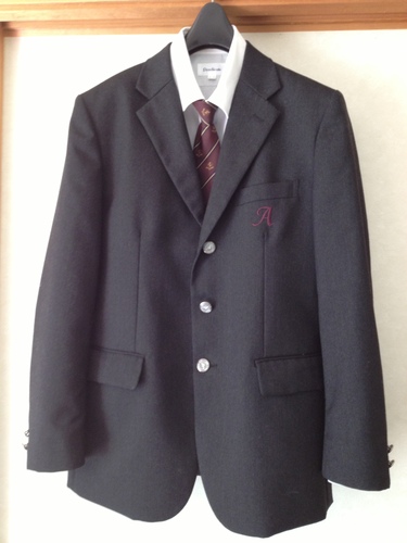 綾羽高校 男子制服譲ります 数回着用 きれいです