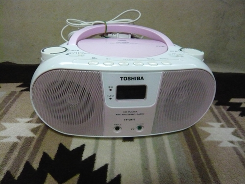 東芝2011年製CDラジカセ値下げ品！