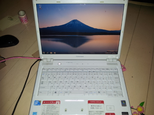 東芝　CX/47J Core2Duo Windows7