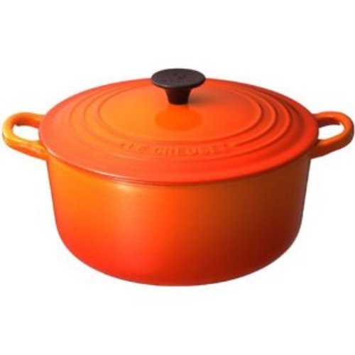 【新品】Le Creuset ココット・ロンド 16cm オレンジ