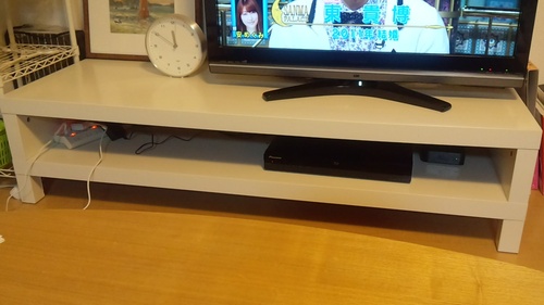 テレビ台 Ikea Lack ホワイト みかん 鳴門の収納家具 テレビ台 の中古あげます 譲ります ジモティーで不用品の処分