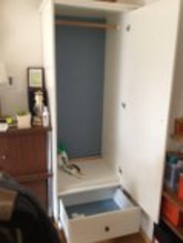 イケア美品ワードローブ クローゼット とてもかわいいです かつぶし 荻窪の収納家具 タンス 衣類収納 の中古あげます 譲ります ジモティーで不用品の処分