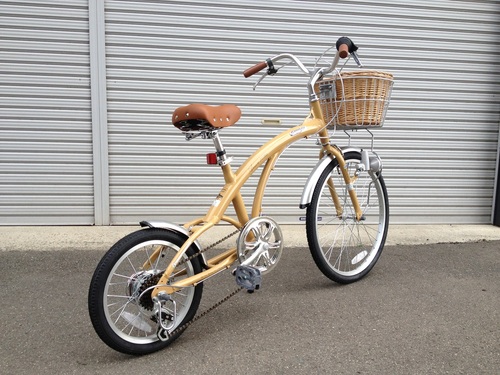 自転車 前後 異 径