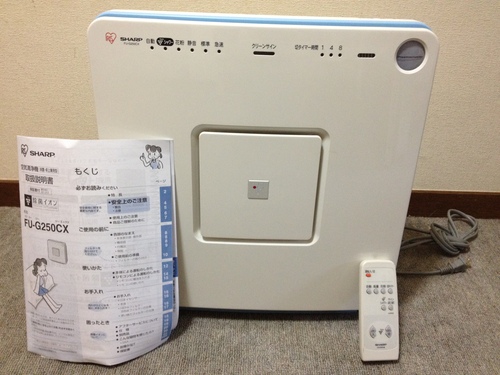 ペット用空気清浄機　未使用★取りに来ていただける方、限定★