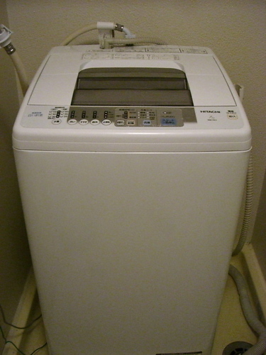 2011年製　HITACHI簡易乾燥機能付洗濯機　7kg