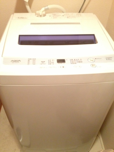 洗濯機　6000円