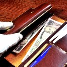 革の宝石ルガトー長財布（茶）