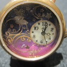 Ｅ‘Ｓ　妖精文字盤　グラデーションの腕時計　Ｈ