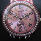 ＭＩＳＳＴ　ピンクブレスタイプの腕時計　Ｉ