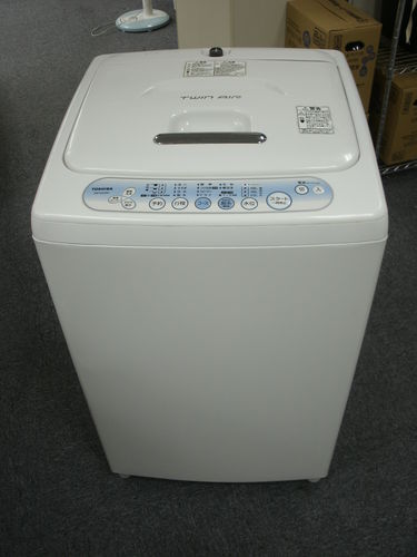 【23区配送無料】東芝製全自動洗濯機2007年製AW－10548Lタイプ7800円 (与作) 千駄木の生活家電《洗濯機》の中古あげます・譲り