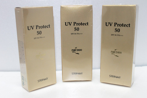 【終了】ステファニー化粧品　ＵＶプロテクト50　「新品」　3本　【送料込】