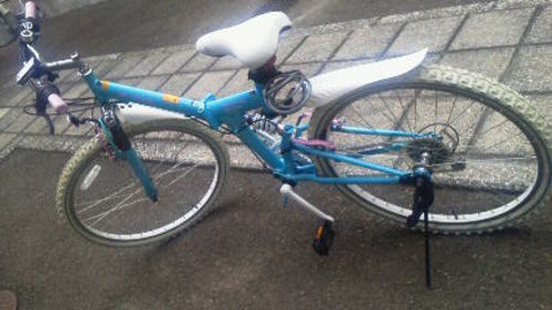 SHIMANO折りたたみマウンテンバイク美品！！