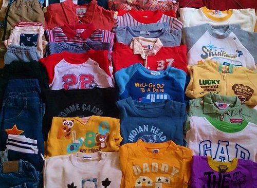 男の子ブランド多数１５０種類オールシーズン中古福袋サイズ８５～９５