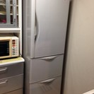 Nationalノンフロン3ドア冷蔵冷凍庫、大容量365L