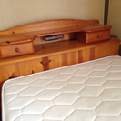 木製シングルベッド　取りに来て下さる方限定です！