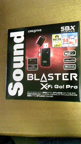 高品質USBオーディオ Sound Blaster X-Fi Go! Pro r2 | muniotuzco.gob.pe