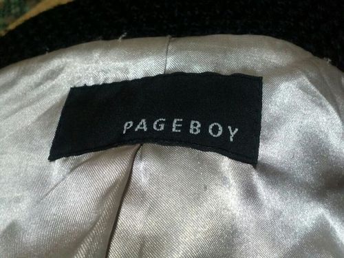 PAGEBOY／ページボーイ　シンプルで使いやすい黒コート