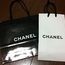 ☆CHANEL★シャネル☆ショップ袋★良品サブバッグにおすすめ１００円