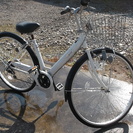 売約済み　軽快車　２７インチ中古　結構きれいなマルイシ自転車