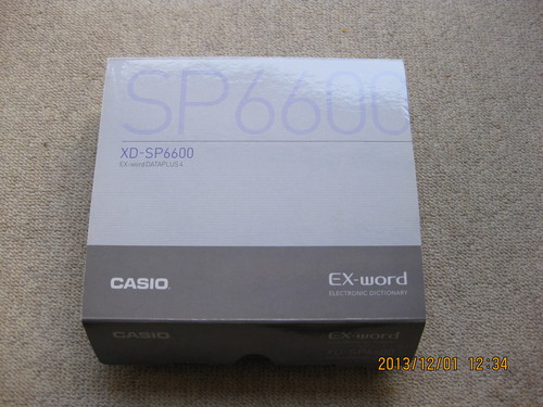 CASIO電子辞書（ＸＤ-ＳＰ6600）