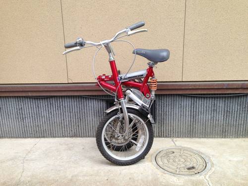 【販売済】【002】みんなの自転車屋　中古折畳自転車（FUJI製X-BIKE）【8000円】