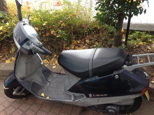 リード９０（HONDA）原付90cc　ヘルメット、U字ロック付き