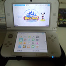 3DS　LL　本体(美品）　＋充電器　＋とびだせ動物の森(DL）　他